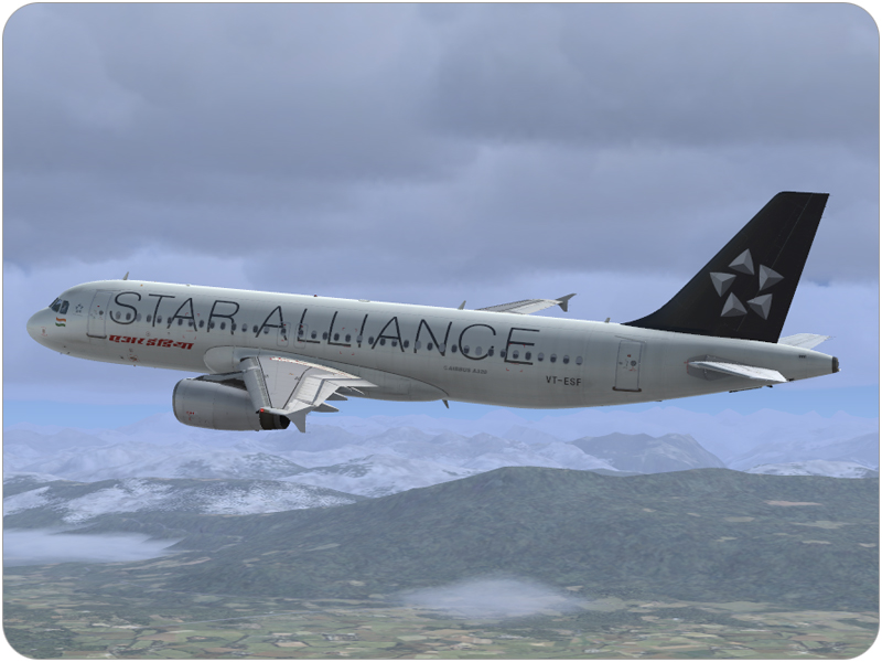 STAR ALLIANCE Air India VT-ESF